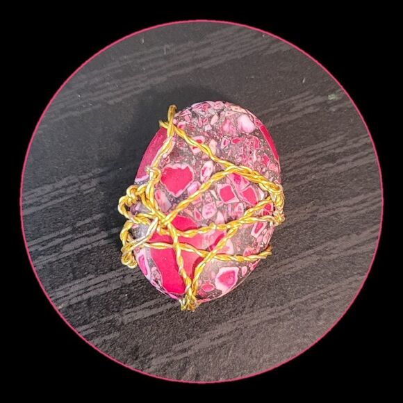 Jewelry - 'Pink' Sea Sediment Jasper